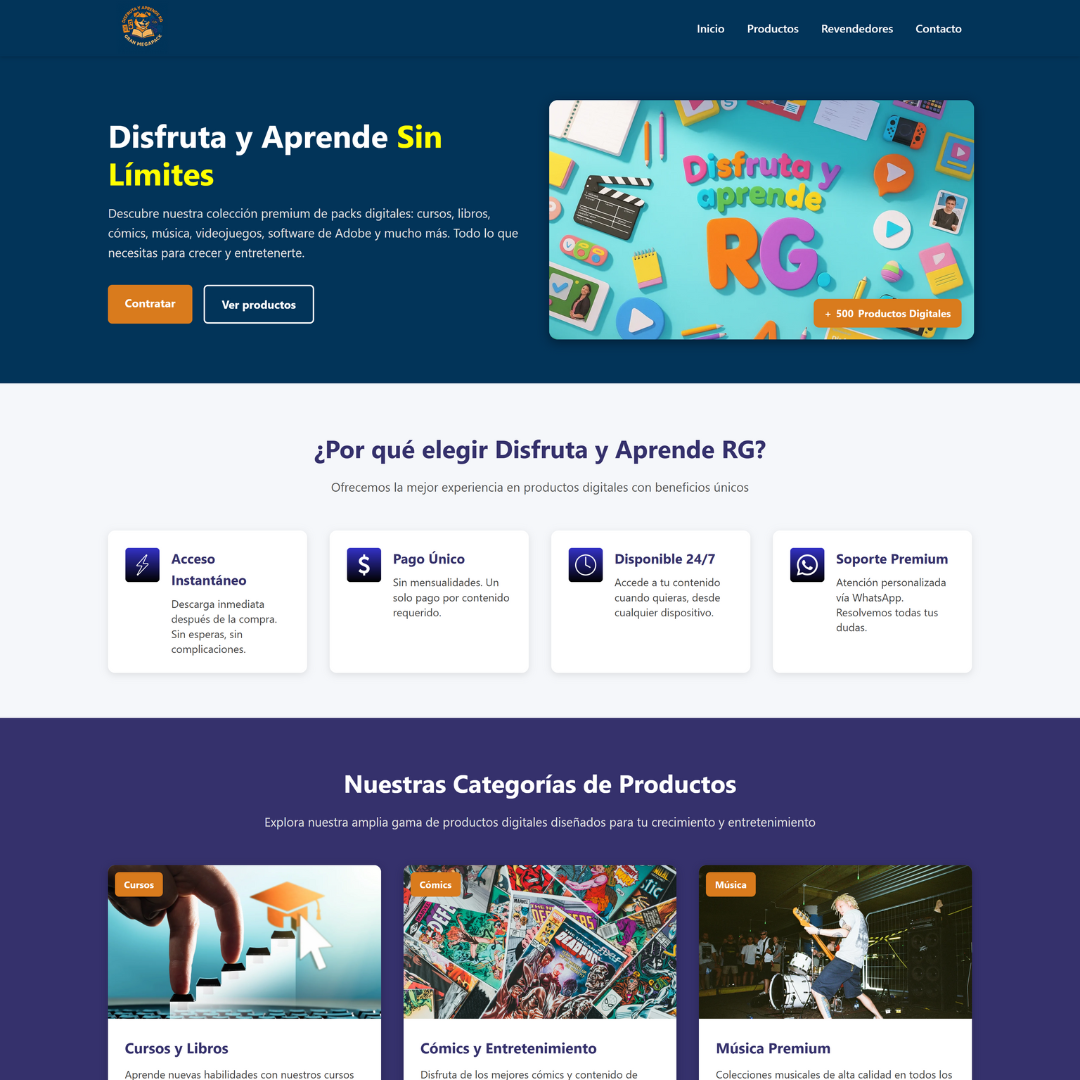 Disfruta y Aprende RG - vista previa