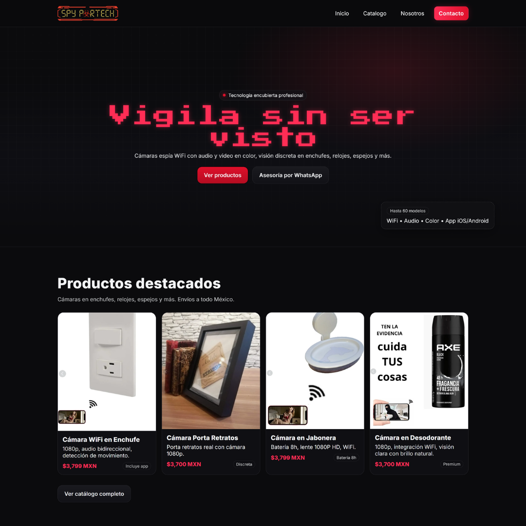 SpyPortech - vista previa